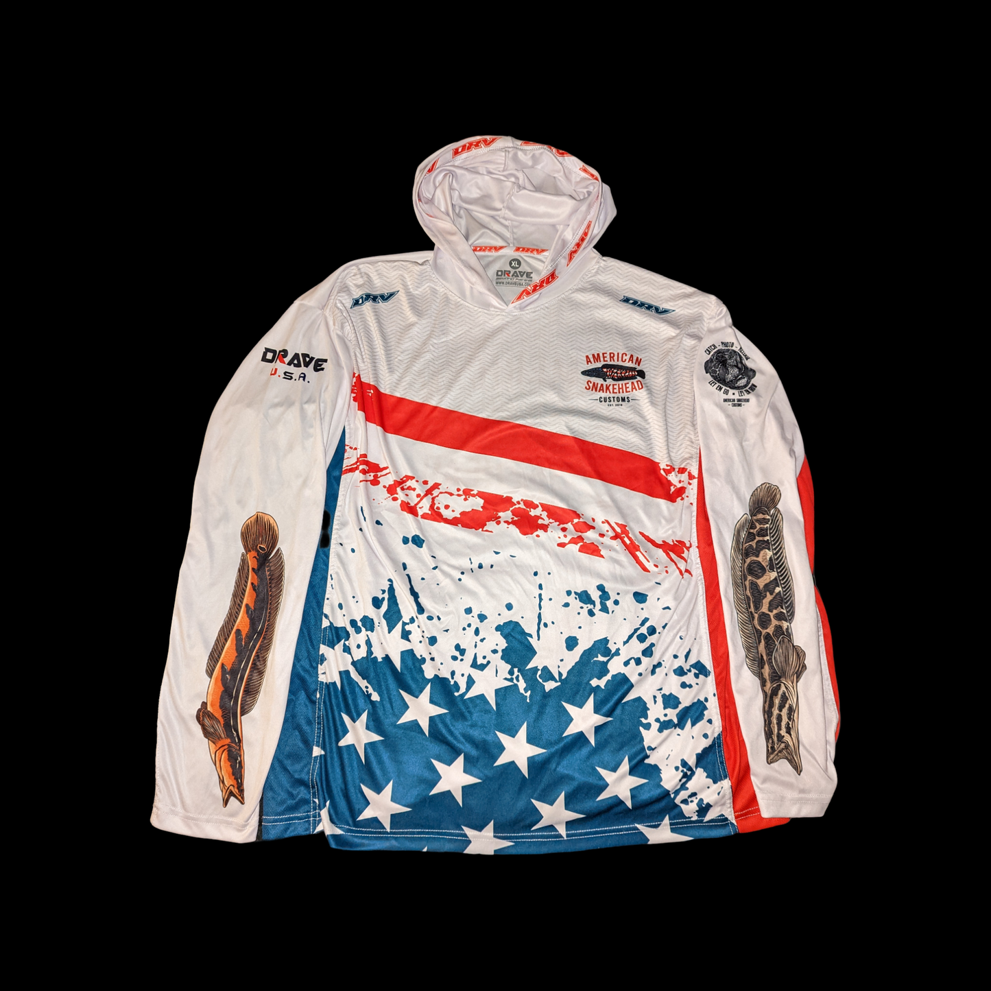 DraveUSA & ASC Custom UV Hoodie Jersey