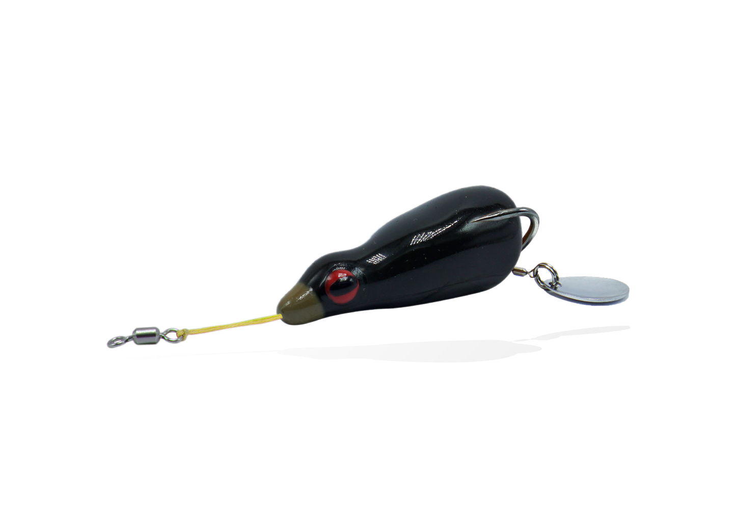 Ducky Duck Junior Topwater Duck Dark as Night