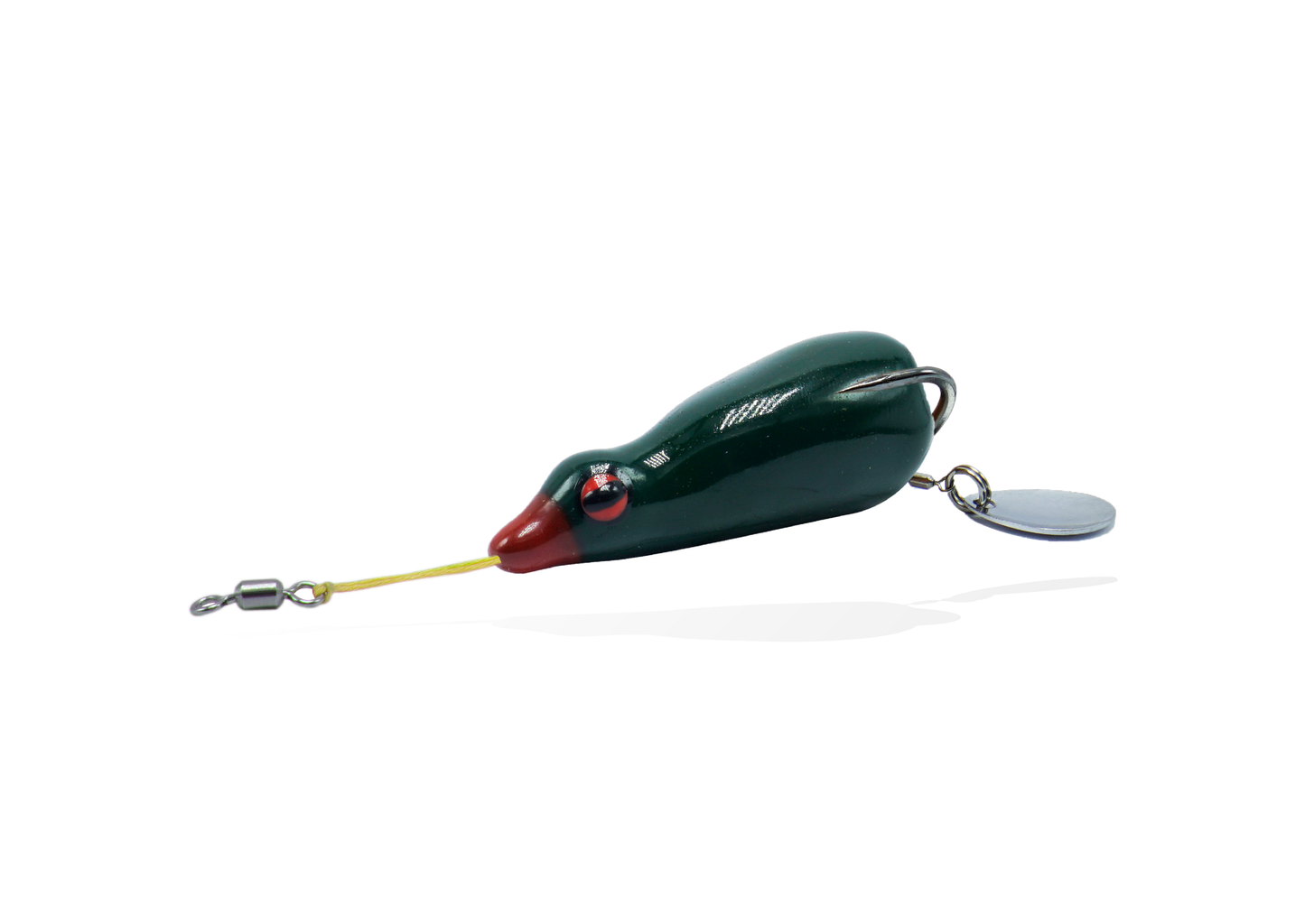 Ducky Duck Junior Topwater Duck Toad Duck Green