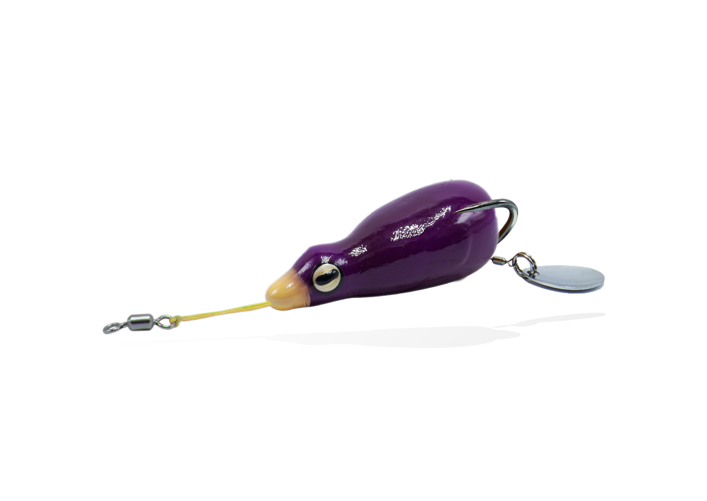 Ducky Duck Junior Topwater Duck Purple People Eater