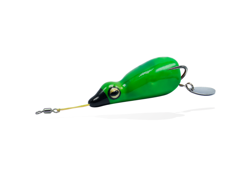 Ducky Duck Topwater Duck Poison Dart Green