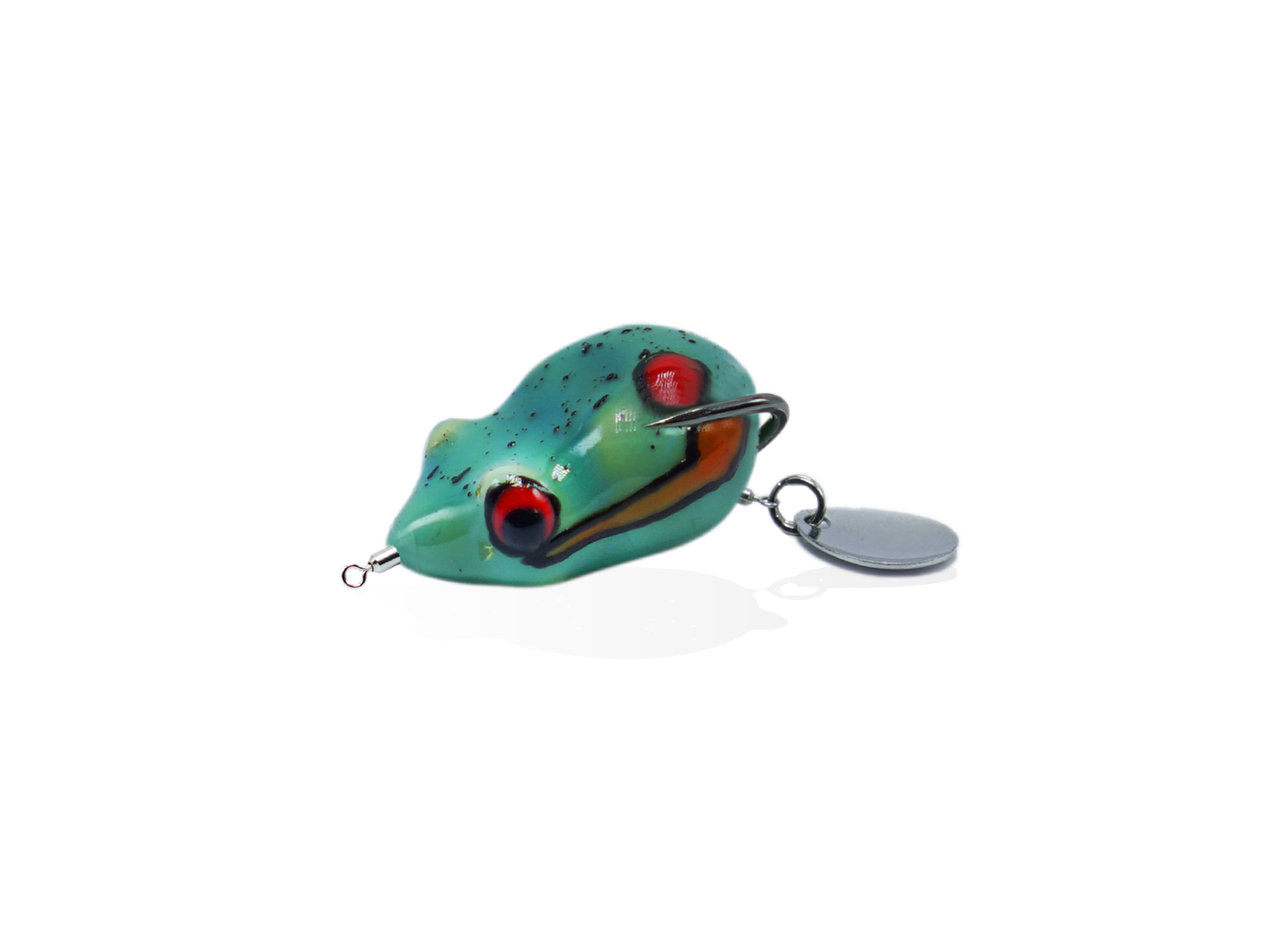 Buggy Frog Jr. Cyan Double Red Eyes
