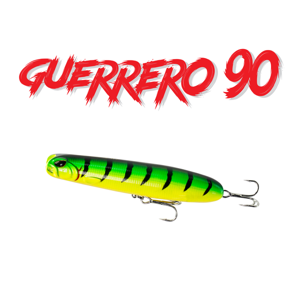 Guerrero 90 Topwater Fishing Lure | Bait for Bass & Predator Fish
