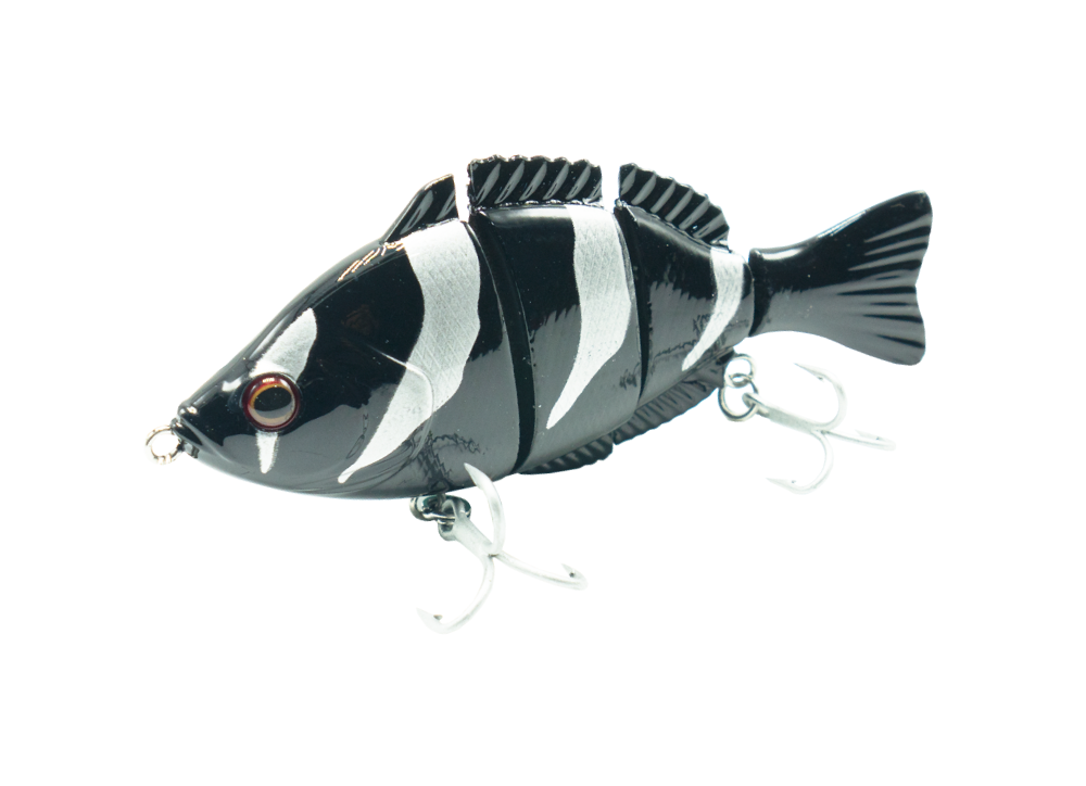 Tripple Staff (Hinged Swimbait) Black Tiger