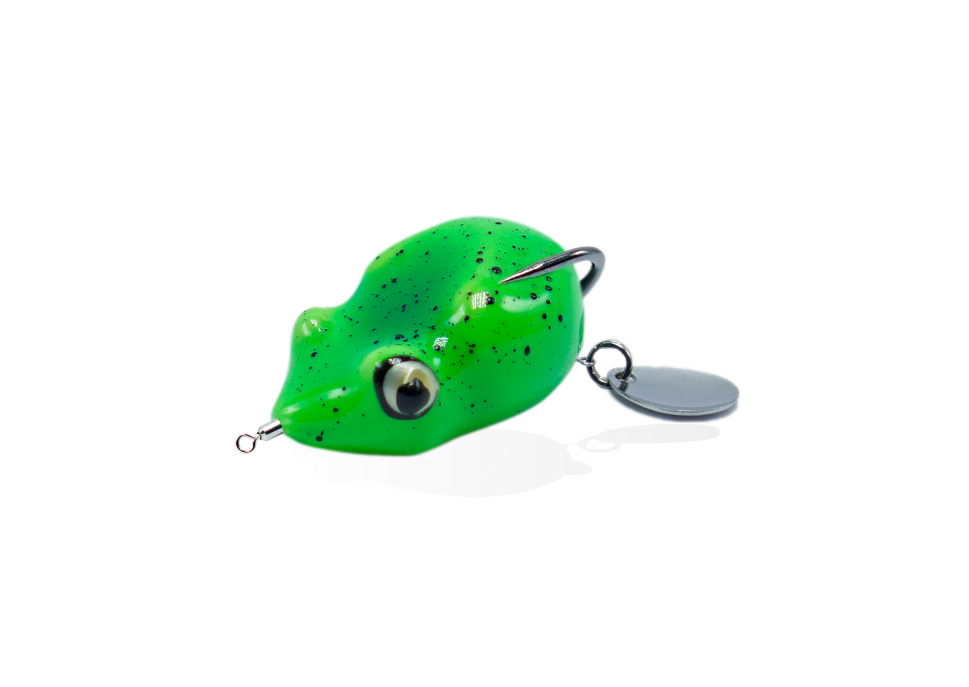Pre-Rigged Rubber Frog Lure 000000000918