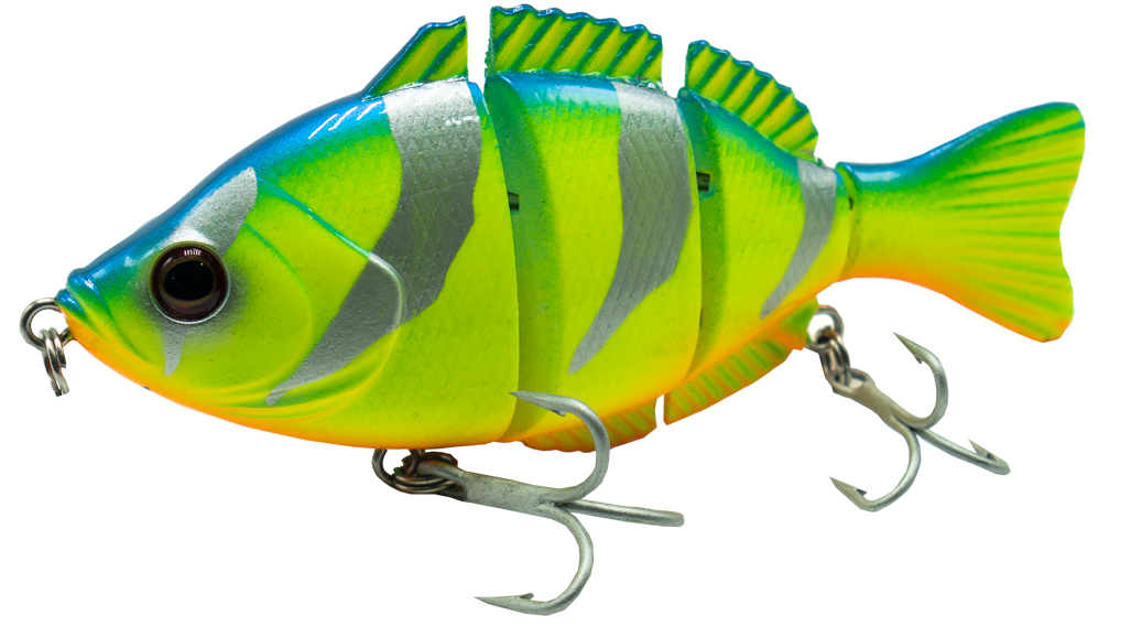 Tripple Staff (Hinged Swimbait) Parrot Tiger