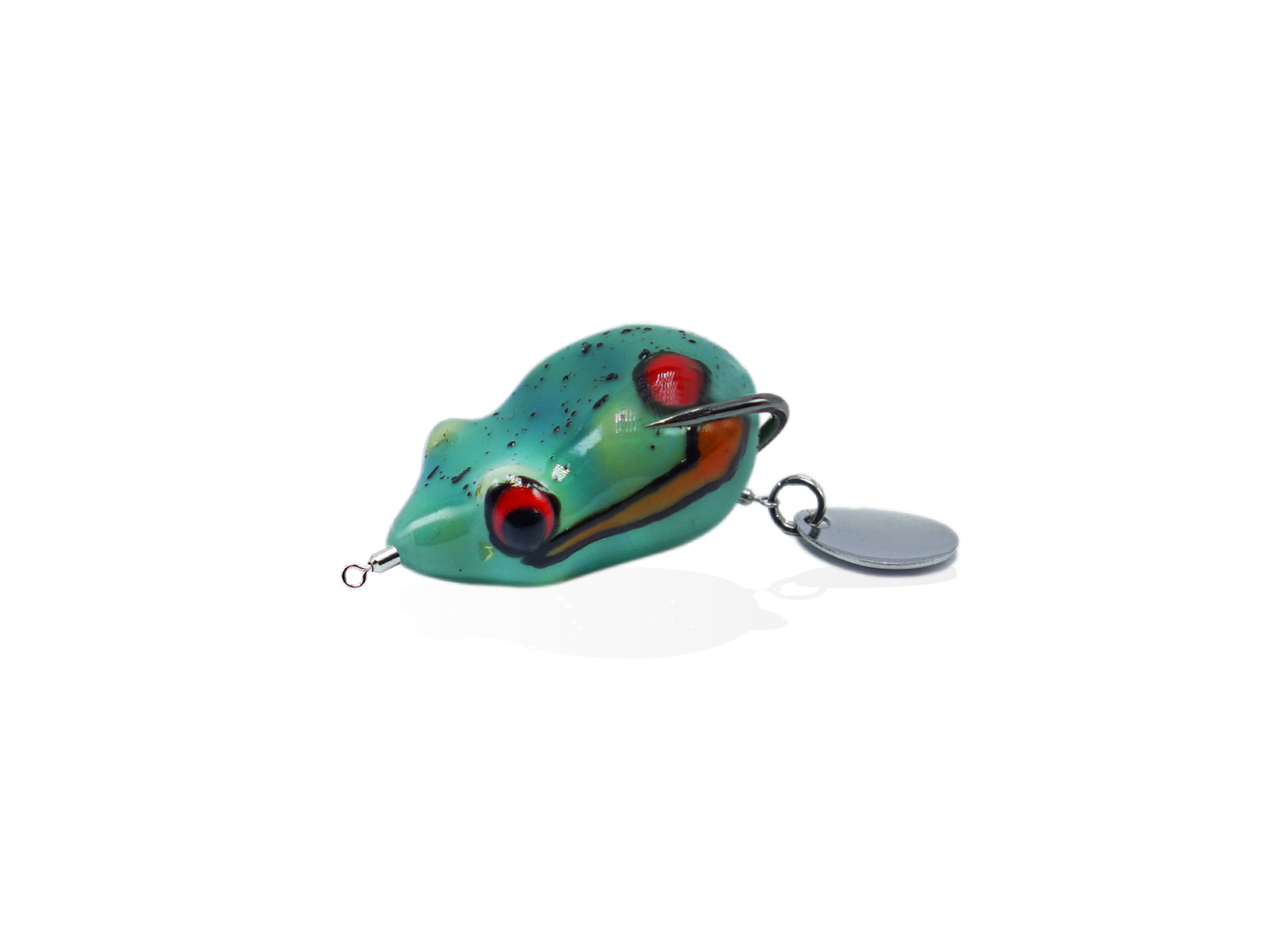 Buggy Frog Jr. Cyan Double Red Eyes