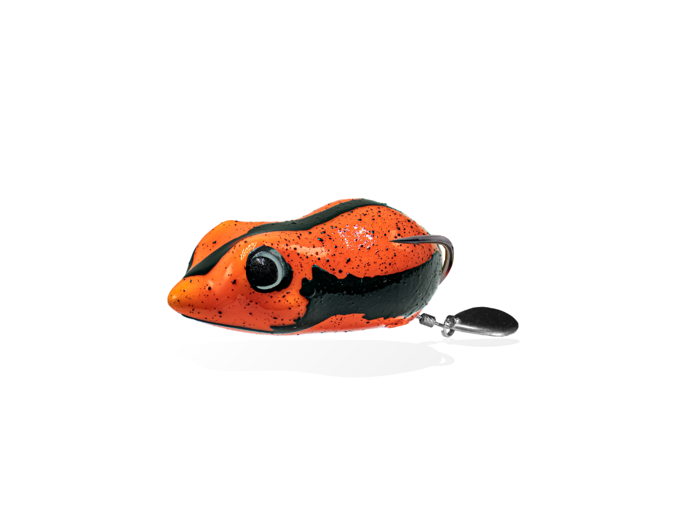 Samba Topwater Frog V2 Hazmat Orange