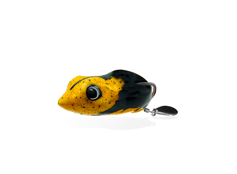 Samba Topwater Frog V2 Muskogee Yellow