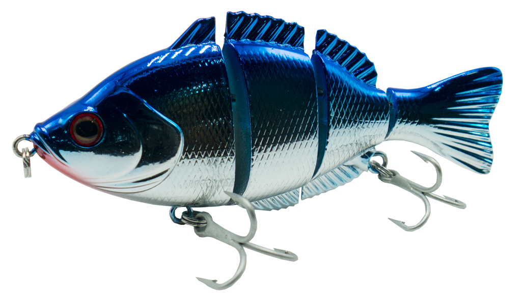 Tripple Staff (Hinged Swimbait) Blue Thunder