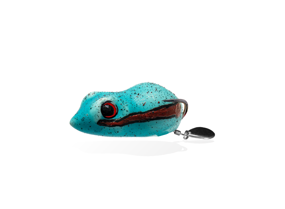 Samba Topwater Frog V2 Cyan