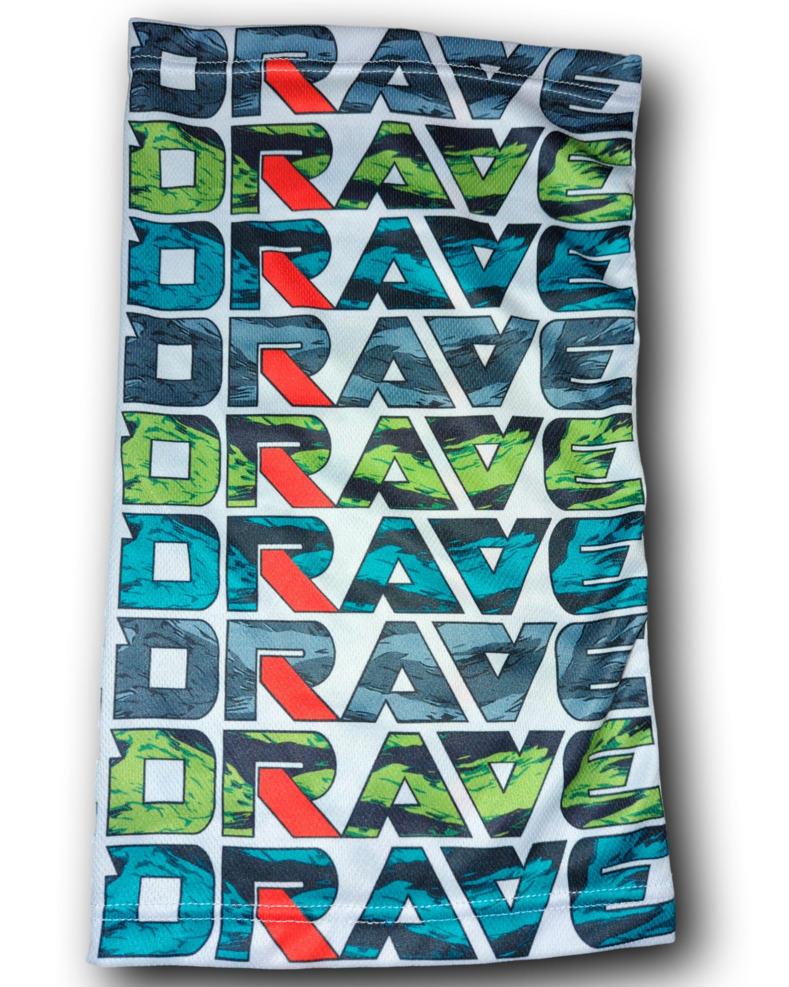 Drave Tri-Color Camo Logo Buff